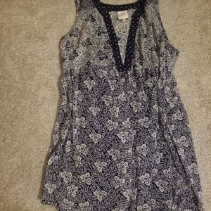Women's knox and rose blue dress